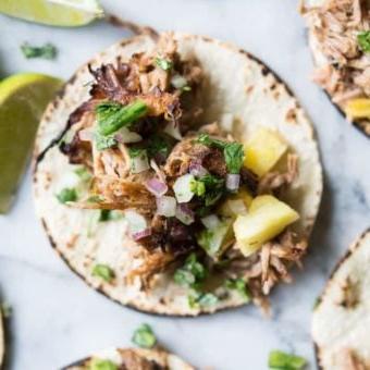 tacos al pastor - einfaches Sommerabendessen