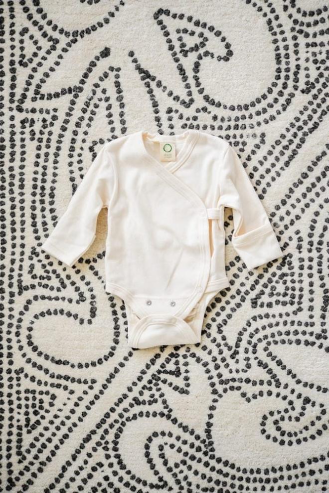 how I'm choosing safer baby products clothing on the floor